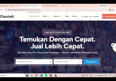 Web Tema Classiads